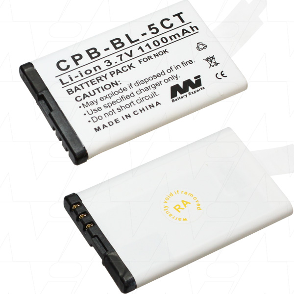 MI Battery Experts CPB-BL-5CT-BP1